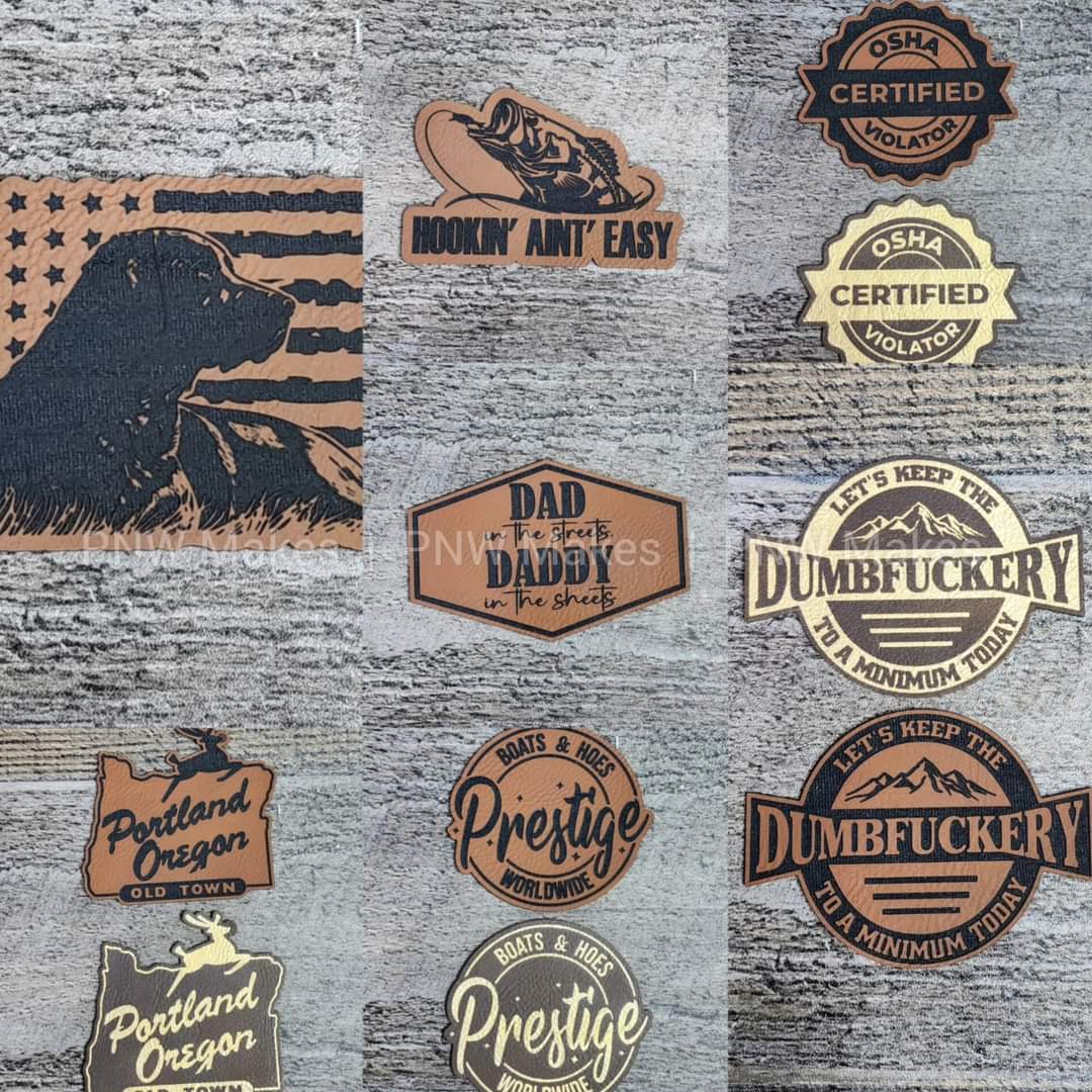 Premium Leatherette Patches