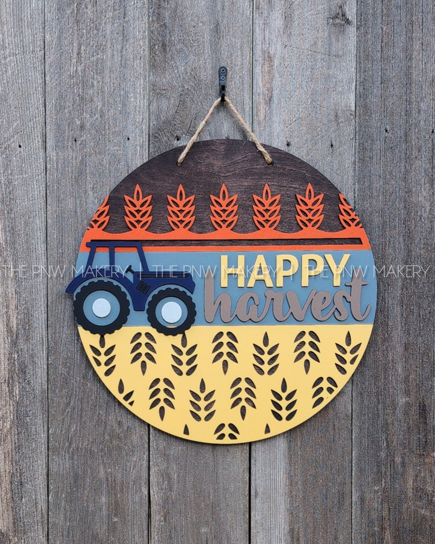 Door Sign - Happy Harvest - 16"