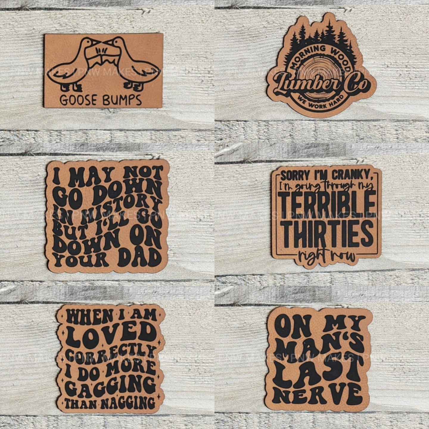 Premium Leatherette Patches