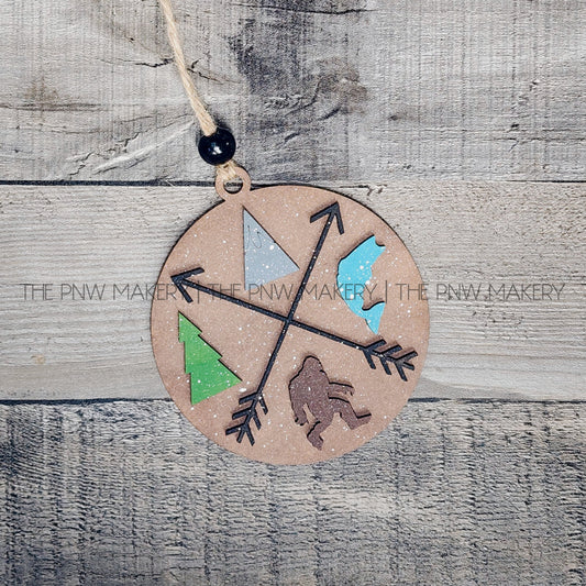 DIY Art Kit - PNW Ornament