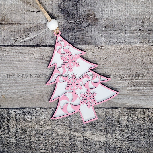 DIY Art Kit - Peppermint Tree Ornament