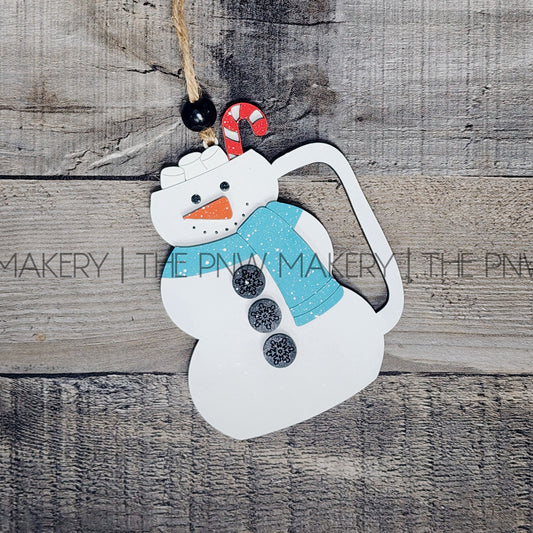 DIY Art Kit - Snowman Mug Ornament