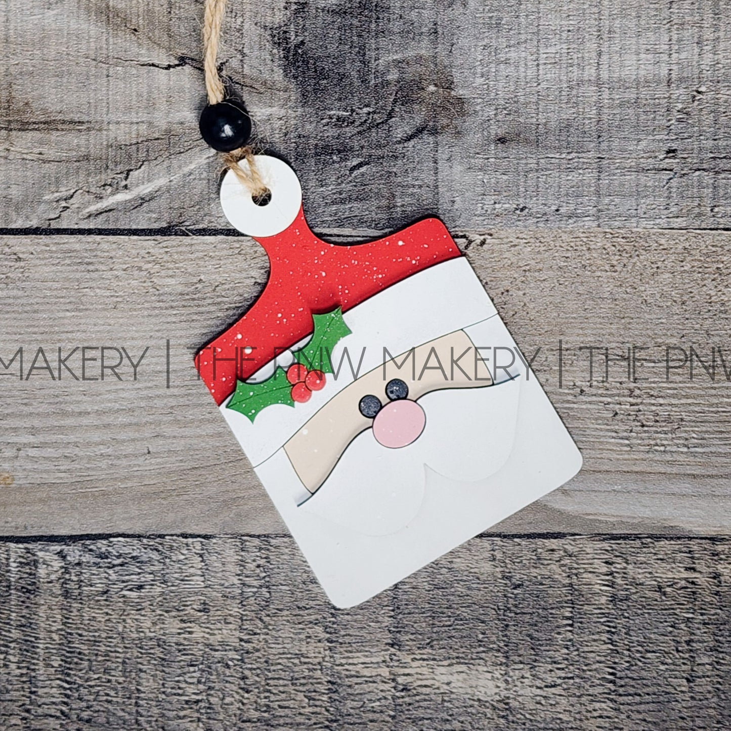 DIY Art Kit - Santa Breadboard Ornament