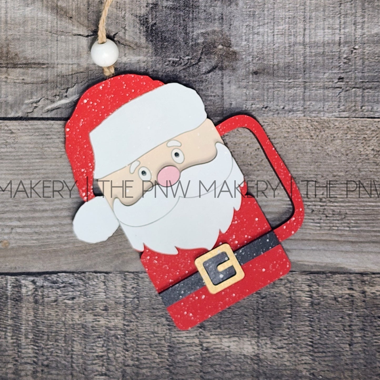 DIY Art Kit - Santa Mug Ornament