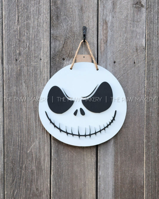 Door Sign - Skeleton Jack - 10"